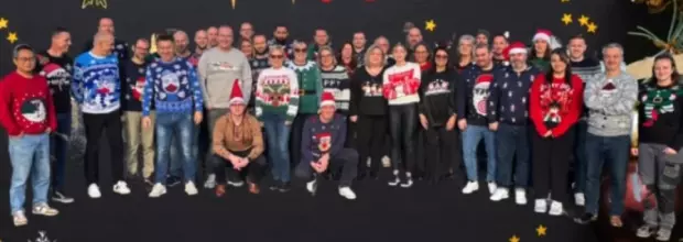                  
                     
                         
                             23/12/2024 
                         
                     
                                             
                             
                                 Général 
                             
                         
                                     
                 
                    Nous sommes ravis de partager avec vous un moment d’esprit festif
                 
                 
                     Revêtus de nos plus beaux pulls de Noël, nous sommes ravis de partager avec vous un moment d’esprit festif. 
 À nos chers partenaires, clients et collaborateurs : nous vous adressons nos vœux les plus chaleureux pour des fêtes de Noël pleines de joie, de convivialité et de bonheur partagé. 
                 
                 
                     
                     Lire l'article 
                 
            